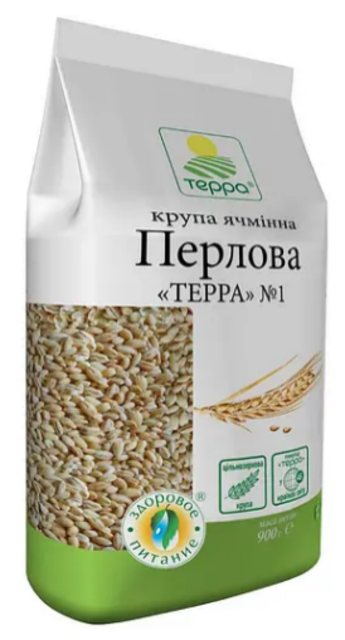 Крупа ячмінна Терра Перлова №1, 900 г